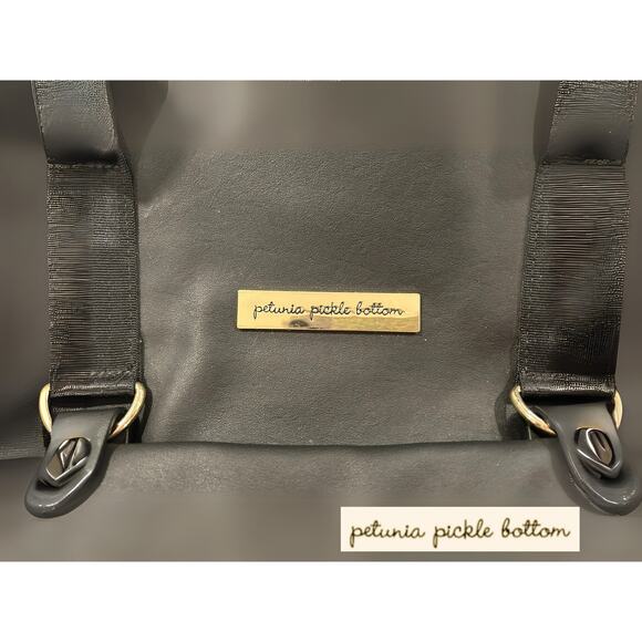Petunia Pickle Bottom Leatherette Boxy Backpack - Picture 1 of 5
